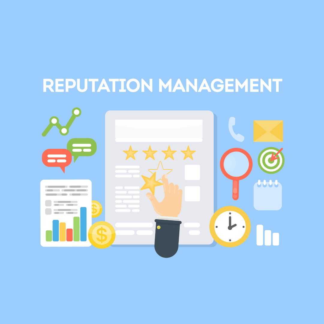 online reputation review management graphic
