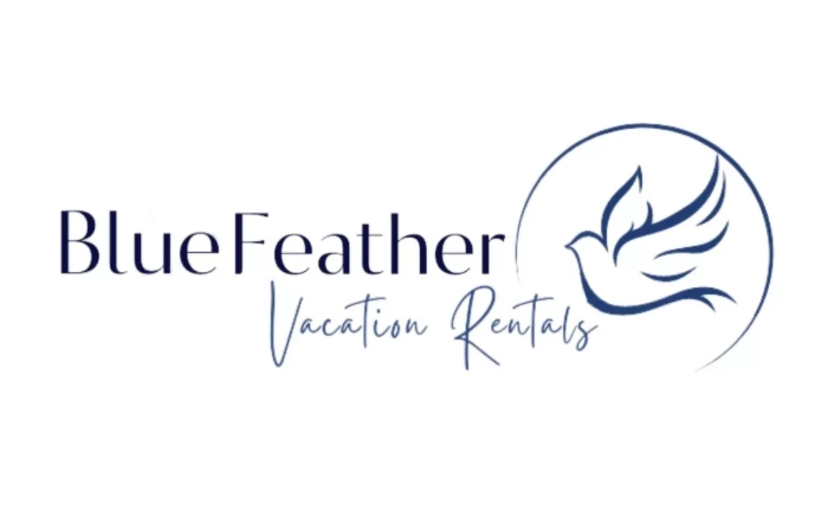 Blue Feather Vacation Rentals Client Logo - Reach Marketing Pro