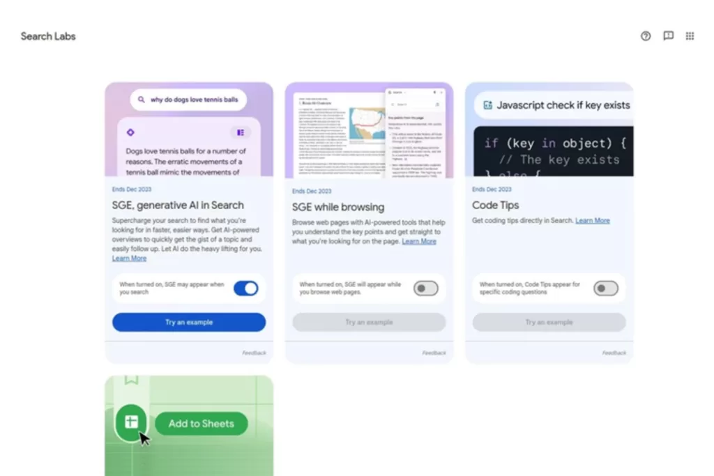 Image of SGE Browsing Examples